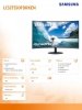 Monitor 31,5 cala LC32T550FDRXEN VA 1920x1080 FHD 16:9 1xHDMI/1xDP/1xD-Sub 4 ms (GTG) głośniki zakrzywiony